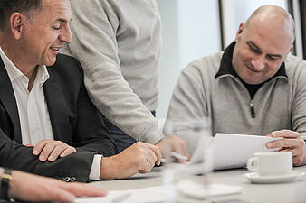 EDV-Labor Team in der Projektplanung